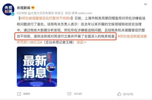 哪些明星网红偷税漏税,偷税漏税风波中的明星网红众生相