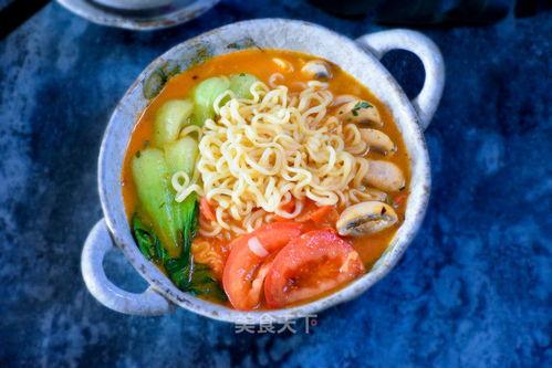 明星网红西红柿方便面,美食界的明星传奇