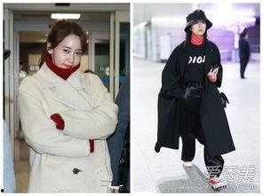 明星网红穿搭对比图,时尚潮流谁主沉浮？