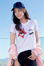 明星网红同款上衣短袖,明星带货短袖上衣，夏日时尚必备